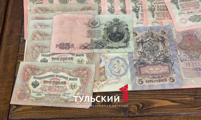 Императорский клад на 5 миллионов рублей нашли под потолком частного дома в Веневе