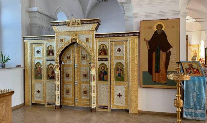 В храме Куликова поля пройдет первое богослужение в восстановленном приделе Сергия Радонежского