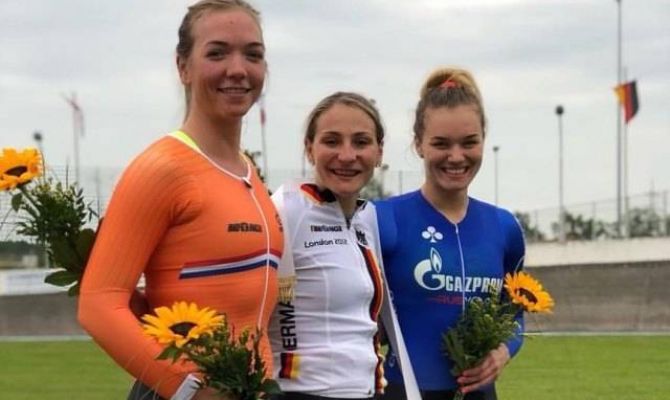 Тульская велосипедистка привезла бронзу с "Турнира четырех треков" в Германии