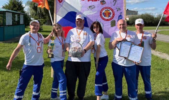 Тульские медики заняли второе место на межрегиональных соревнованиях в Белгороде