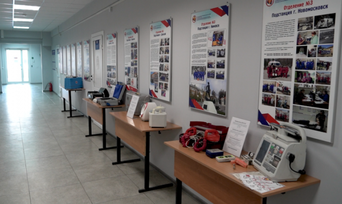 Кардиограф размером с комод: врачи тульской скорой показали, как работали сто лет назад