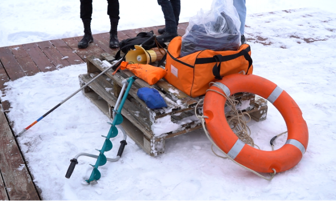 Спасатели рассказали, на каких водоемах Тульской области самый опасный лед