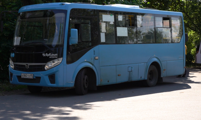 В Туле автобус зажал коляску с ребенком