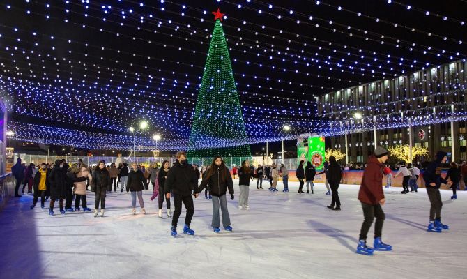 Как будет работать Губернский каток в Туле на новогодних каникулах