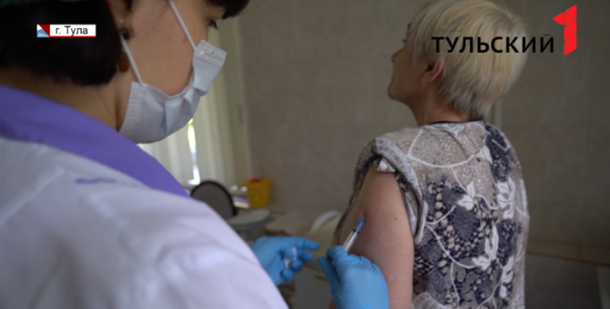 Прививочная кампания против гриппа стартовала в Тульской области