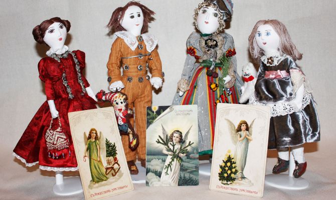 Крапивенский музей приглашает на выставку «Новогодняя история»