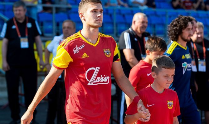 Игрок тульского "Арсенала" Александр Ломовицкий вызван в молодежную сборную России