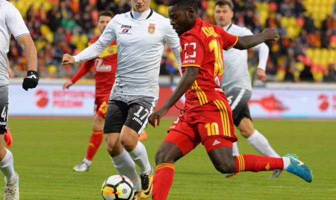 Тульский "Арсенал" блистательно обыграл "Уфу"