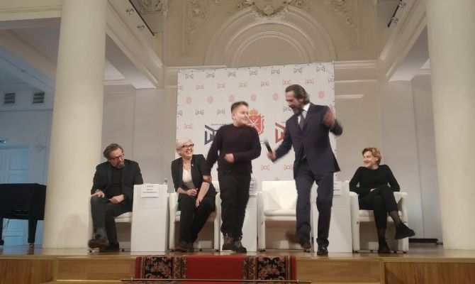 Владимир Машков встретился с талантливыми школьниками Тульской области