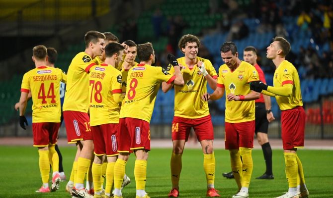 Тульский "Арсенал" сыграл вничью с "Шинником"