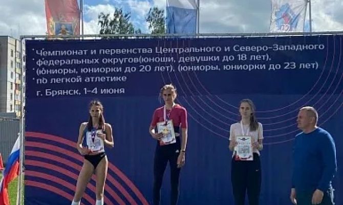 Тульские легкоатлеты стали призерами Чемпионата и Первенства ЦФО