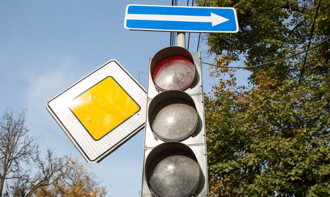 11 октября на Московском путепроводе в Туле отключат светофор