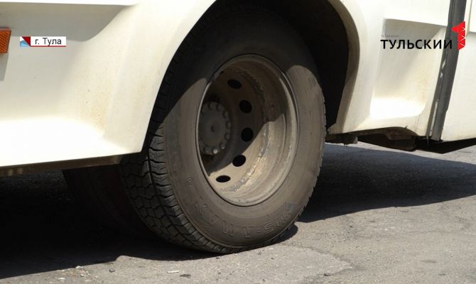 Разные колеса и неисправные тормоза: общественный транспорт в Туле проверили правоохранители