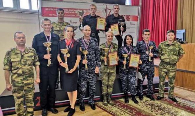 Росгвардейцы Тульской области завоевали бронзу Чемпионата войск нацгвардии