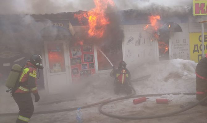 В г. Щекино загорелся рынок стройматериалов