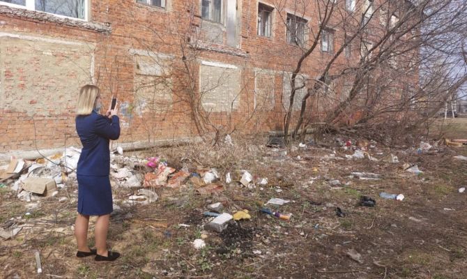 В поселке в Тульской области уберут несанкционированную свалку