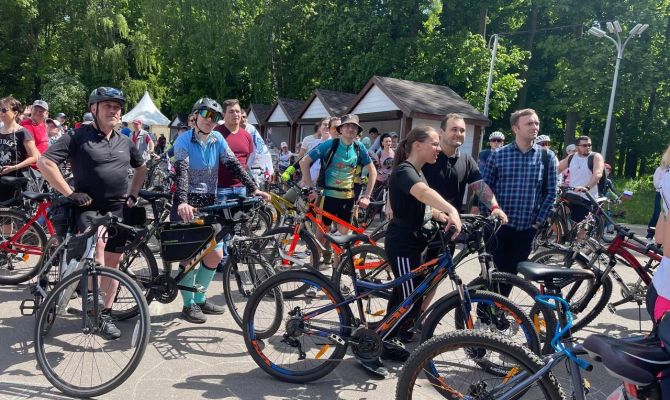 От Белоусовского парка до Казанской набережной: в Туле проходит велофестиваль «Лев Толстой»