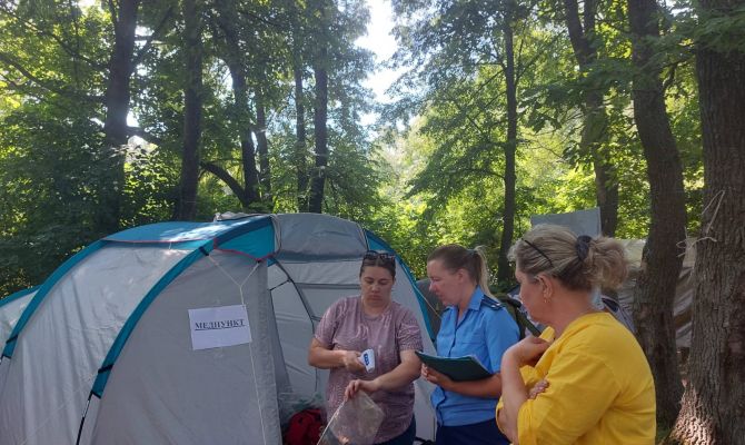 В палаточном лагере в Тульской области неправильно хранили сгущенку