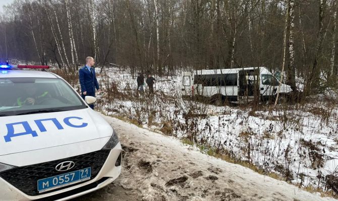 Под Алексином пассажирский автобус попал в ДТП: прокуратура начала проверку