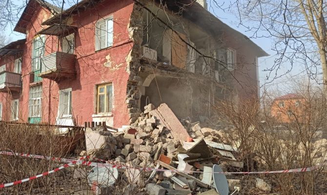 Дом в Киреевске обрушился еще дважды: следователи СК возбудили уголовное дело