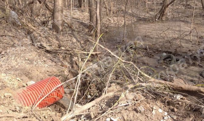 В Туле предприятие сбрасывало сточные воды в приток ручья Рогожня
