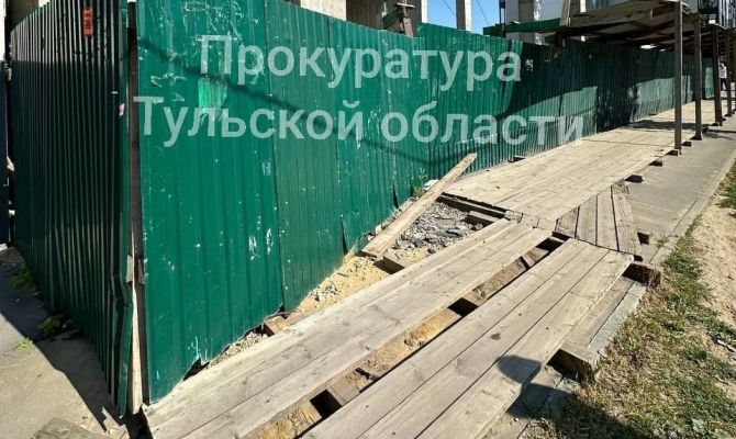 Прокуратура нашла нарушения при строительстве спортцентра в Туле