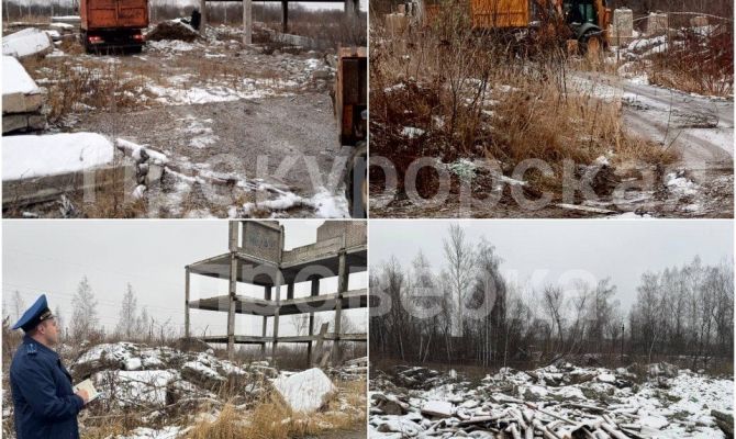 Под Суворовом обнаружили несанкционированную свалку