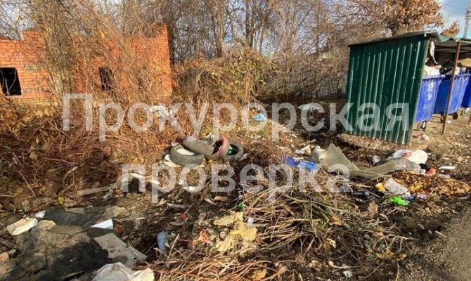 Администрацию Щекинского района привлекли к ответственности за свалку