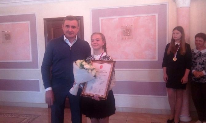 Алексей Дюмин пообщался с призерами «Дельфийских игр»