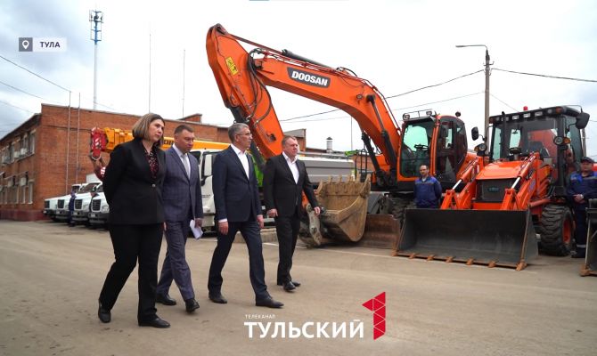 "Тулагорводоканал" представил Дмитрию Миляеву планы по модернизации