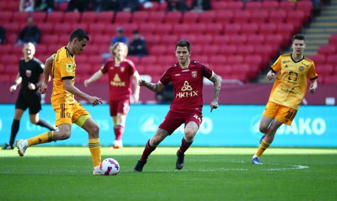 Тульский «Арсенал» проиграл казанскому «Рубину»