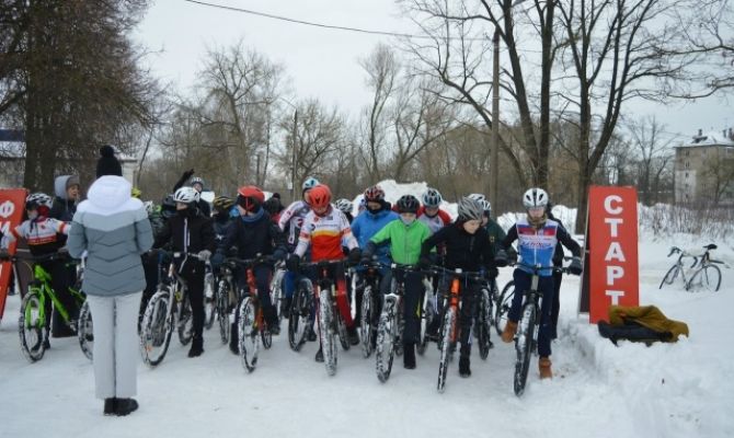 Жителей Тулы приглашают поучаствовать в зимнем велокроссе