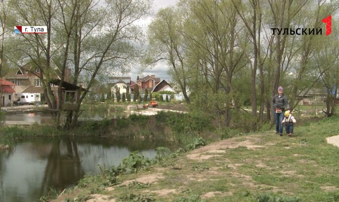 Туляки просят сохранить пруд с краснокнижными черепахами