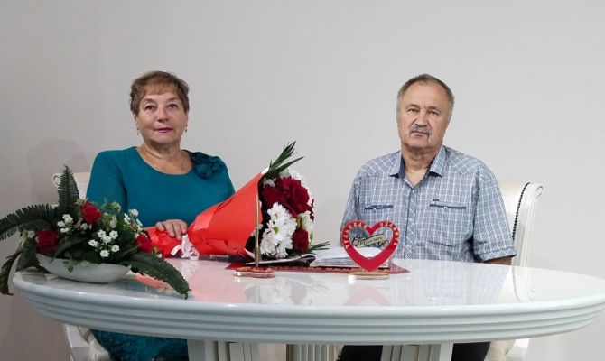 Семья Петровичевых из Плавского района отметила "рубиновую" свадьбу