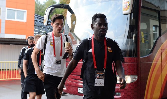 В 20.00 в Туле стартует футбольный матч "Арсенал" - "Енисей"