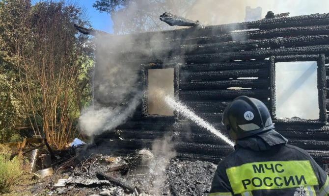За сутки тульские спасатели потушили пять пожаров