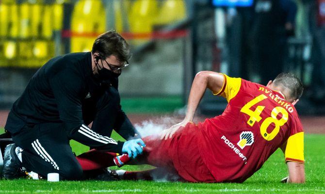 Евгений Луценко может пропустить игры сборной России из-за травмы