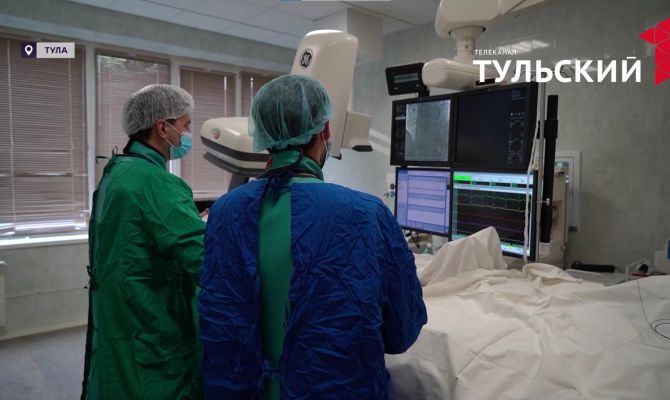 Врачи в Тульской области применяют "золотой стандарт" лечения инсульта