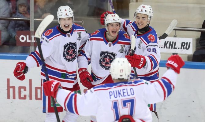 Тульская «Академия Михайлова» выиграла в первом матче плей-офф против «Локо»