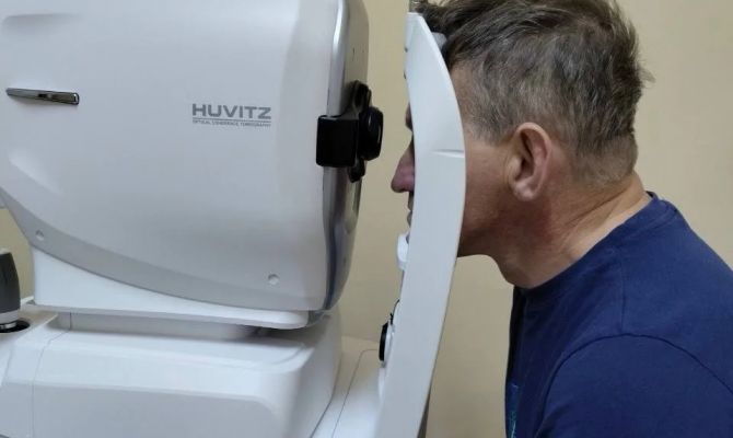 Врачи в Новомосковске смогут найти у пациентов глаукому за полторы минуты