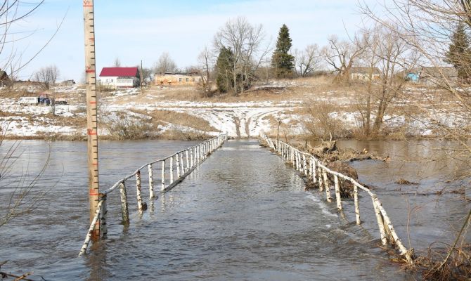 МЧС: пик паводка в Тульской области еще не пройден