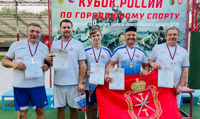 Команда из Тульской области завоевала серебро Кубка России по городошному спорту