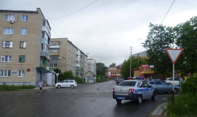 В Ясногорске "Ниссан" сбил пожилую женщину