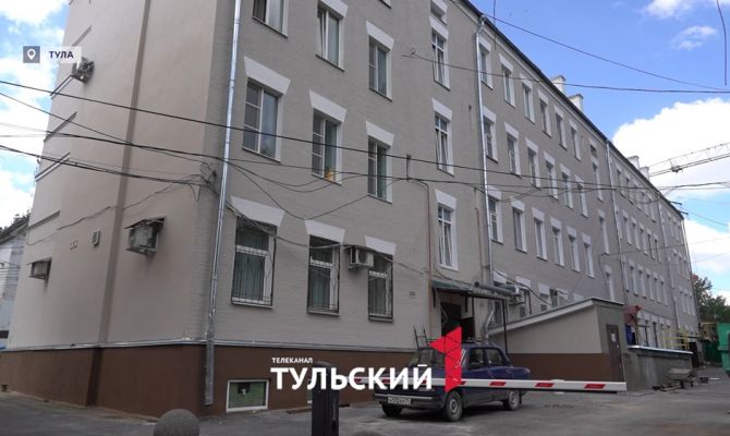 Из-за бездействия УК дом на улице Гоголевской в Туле может остаться без фасада