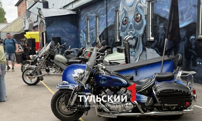 В Тулу приехал мотоцикл из "Жигулей"