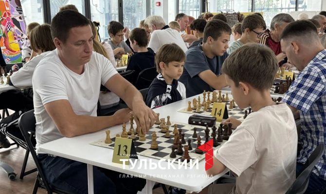 Туляки стали чаще играть в шахматы 