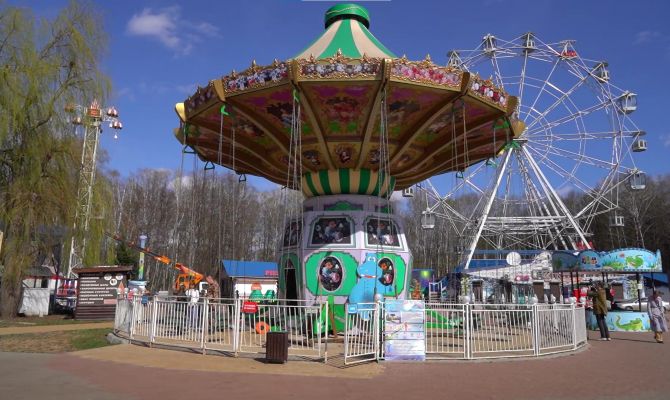 В Центральном парке Тулы проверили состояние аттракционов