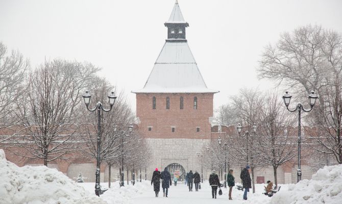 23 января в Туле будет до -1 градуса