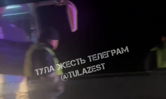 Женщина погибла в ДТП с автобусом в Большой Туле