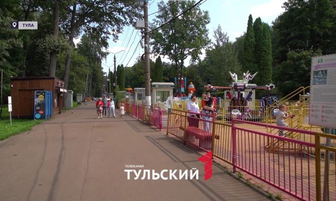 В Центральном парке Тулы показали процесс проверки аттракционов